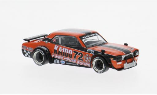 Nissan Skyline 1/64 Mini GT 2000 GT-R (KPGC10) orange/Dekor 1:64 diecast model cars