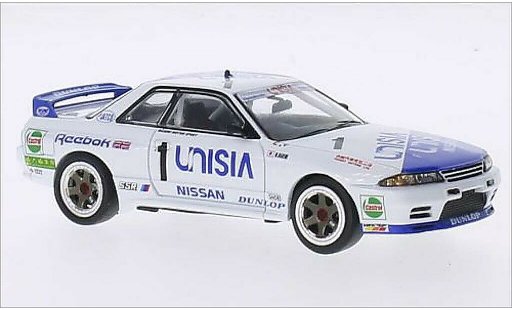 Nissan Skyline R32 1/43 IXO GT-R RHD No.1 Unisia Macau Guia Race 1991 diecast model cars