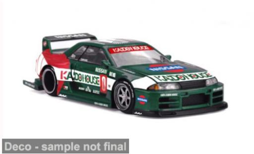 Nissan Skyline 1/64 Mini GT GTR (R32) schwarz 1989 1:64 diecast model cars