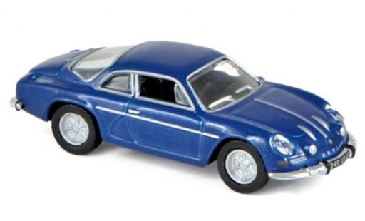 Alpine A110 1/87 Norev Renault metallic blue 1973 diecast model cars