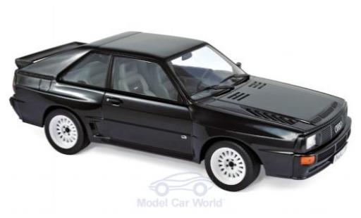 Audi Sport Quattro 1/18 Norev Sport quattro black 1985 diecast model cars