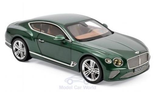 Diecast model cars Bentley Continental 1/18 Norev GT metallic green 2018 Bentley Continental 1/18 Norev GT metallic green 2018 diecast model cars