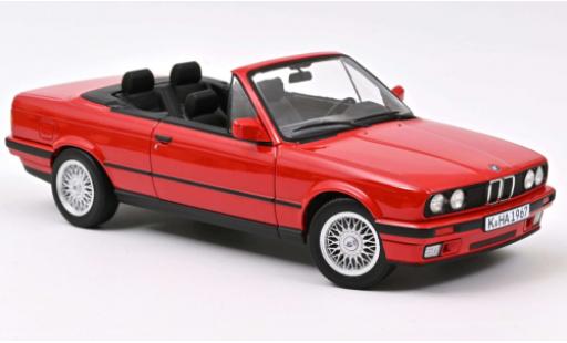 Bmw 318 1/18 Norev i Cabriolet (E30) red 1991 diecast model cars