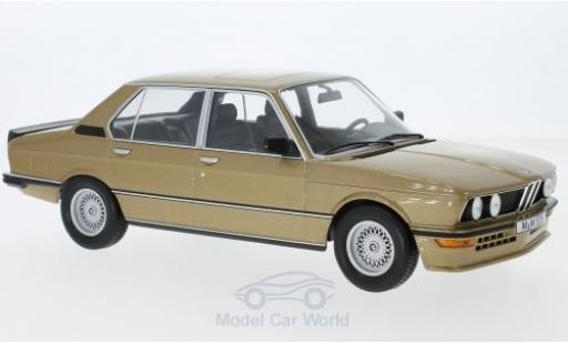 Bmw M5 E12 1/18 Norev 35i (E12) gold 1980 diecast model cars
