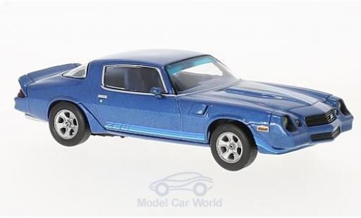 Chevrolet Camaro 1/43 Norev Z28 metallic blue 1980 mit blueen Streifen diecast model cars