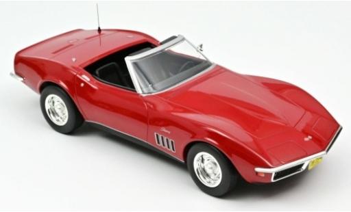 Diecast model cars Chevrolet Corvette 1/18 Norev C3 Convertible red 1969 Chevrolet Corvette 1/18 Norev C3 Convertible red 1969 diecast model cars