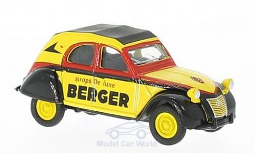 Diecast model cars Citroen 2CV 1/64 Norev AZLP yellow/black Cycliste (F) 1959 Citroen 2CV 1/64 Norev AZLP yellow/black Cycliste (F) 1959 diecast model cars