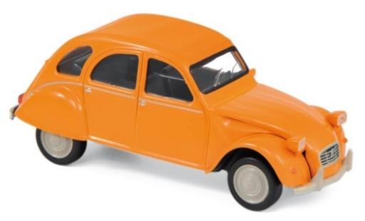Diecast model cars Citroen 2CV 1/43 Norev orange 1979 Jetcar Citroen 2CV 1/43 Norev orange 1979 Jetcar diecast model cars