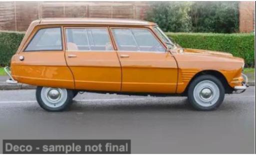Citroen Ami 6 1/87 Norev Break gelb 1969 1:87 diecast model cars