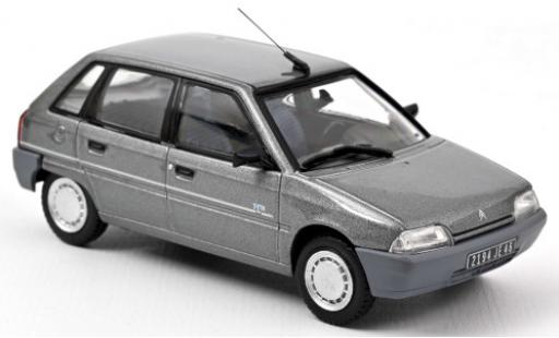 Citroen AX 1/43 Norev TEN metallic grey 1992 diecast model cars