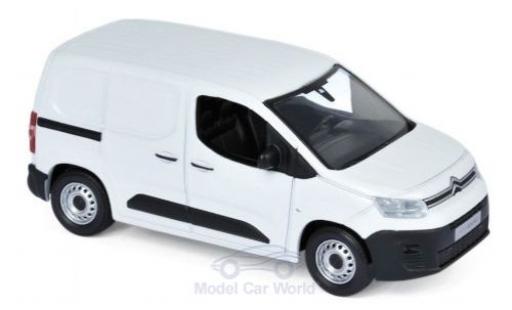 Citroen Berlingo 1/43 Norev Van white 2018 diecast model cars