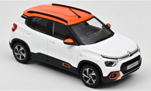 Diecast model cars Citroen C3 1/43 Norev white/metallic orange 2021 Indian Market Citroen C3 1/43 Norev white/metallic orange 2021 Indian Market diecast model cars