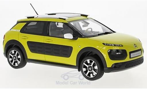 Diecast model cars Citroen C4 1/18 Norev Cactus yellow/black 2014 Citroen C4 1/18 Norev Cactus yellow/black 2014 diecast model cars