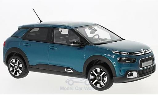 Diecast model cars Citroen C4 1/18 Norev Cactus metallic blue 2018 Citroen C4 1/18 Norev Cactus metallic blue 2018 diecast model cars