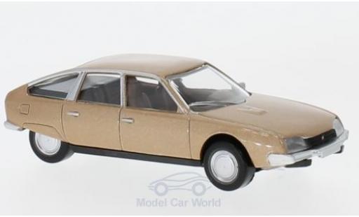 Diecast model cars Citroen CX 1/64 Norev metallic beige 1974 Citroen CX 1/64 Norev metallic beige 1974 diecast model cars