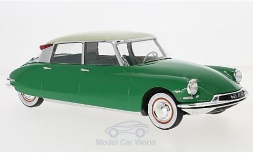 Diecast model cars Citroen DS 19 1/18 Norev 19 green/beige 1956 Citroen DS 19 1/18 Norev 19 green/beige 1956 diecast model cars