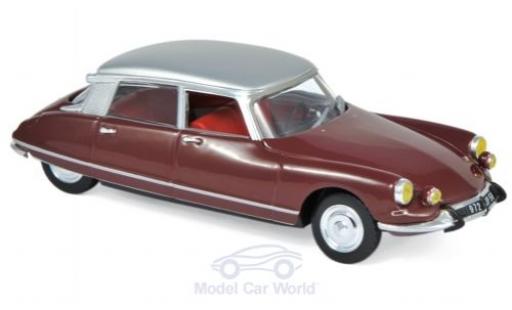 Diecast model cars Citroen DS 1/43 Norev 21 Pallas red/grey 1967 Citroen DS 1/43 Norev 21 Pallas red/grey 1967 diecast model cars
