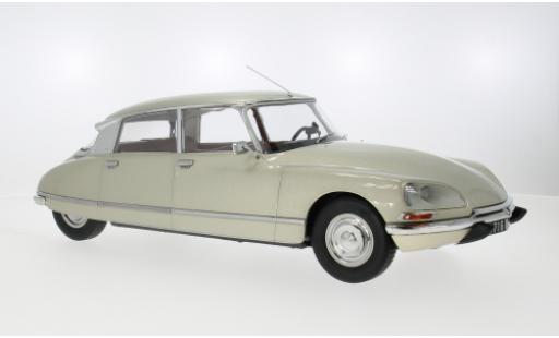 Diecast model cars Citroen DS 1/12 Norev 23 Pallas metallise beige 1973 1:12 Citroen DS 1/12 Norev 23 Pallas metallise beige 1973 1:12 diecast model cars