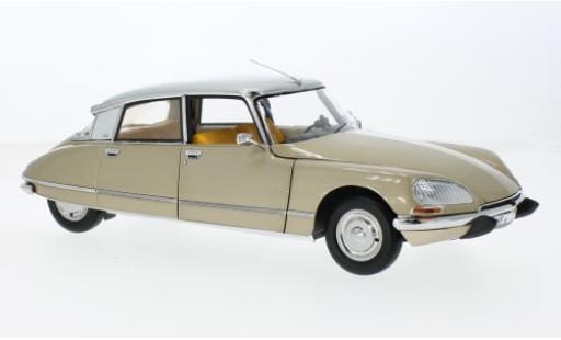 Diecast model cars Citroen DS 1/18 Norev 23 Pallas metallise beige/silber 1972 1:18 Citroen DS 1/18 Norev 23 Pallas metallise beige/silber 1972 1:18 diecast model cars
