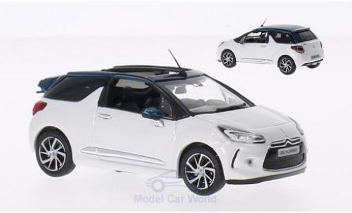 Diecast model cars DS Automobiles DS3 1/43 Norev Citroen Cabrio white/metallic green 2015 Dachteile liegen ein DS Automobiles DS3 1/43 Norev Citroen Cabrio white/metallic green 2015 Dachteile liegen ein diecast model cars