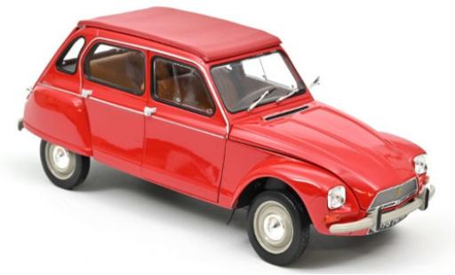 Citroen Dyane 1/18 Norev 6 red 1974 mit Faltdach diecast model cars