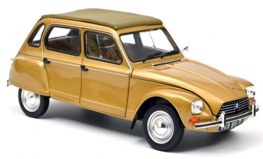 Citroen Dyane 1/18 Norev metallic beige 1978 diecast model cars