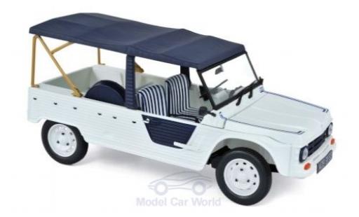 Citroen Mehari 1/18 Norev Azur white/blue 1983 diecast model cars