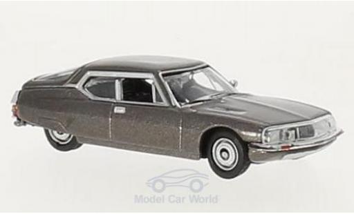 Diecast model cars Citroen SM 1/87 Norev metallic brown 1970 Citroen SM 1/87 Norev metallic brown 1970 diecast model cars