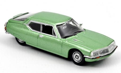 Diecast model cars Citroen SM 1/87 Norev metallic green 1972 Citroen SM 1/87 Norev metallic green 1972 diecast model cars