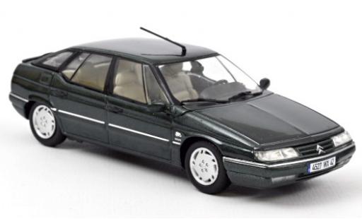Citroen XM 1/43 Norev metallic green 1995 diecast model cars