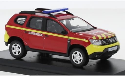 Dacia Duster 1/43 Norev Pompiers Secours Medical (F) 2018 diecast model cars