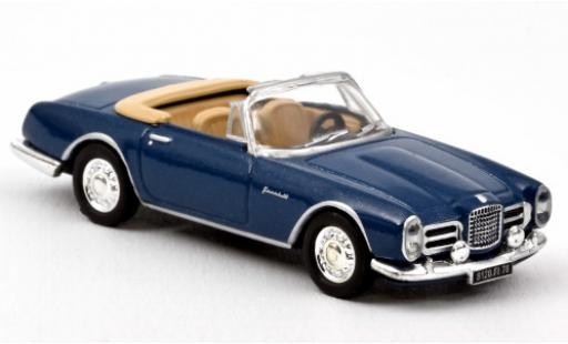 Facel Vega II 1/87 Norev I Cabriolet metallic blue 1963 diecast model cars