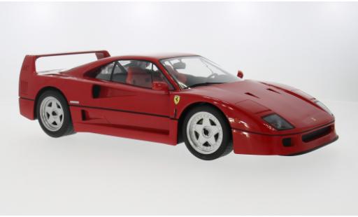 Ferrari F40 1/12 Norev rot 1987 1:12 diecast model cars