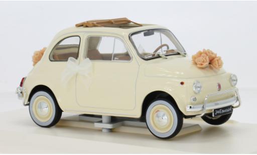 Fiat 500 1/18 Norev L beige 1968 1:18 diecast model cars