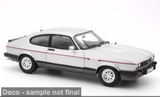 Ford Capri 1/18 Norev MK III 2.8 Injection silber 1983 1:18 diecast model cars