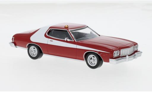 Ford Gran Torino 1/43 Norev rot/weiss 1974 1:43 diecast model cars