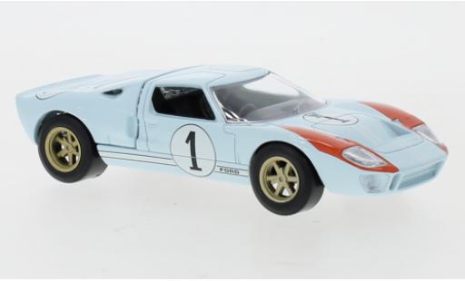 Ford GT40 1/43 Norev RHD No.1 1966 diecast model cars