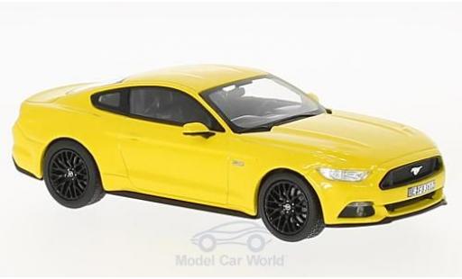 Diecast model cars Ford Mustang GT 1/43 Norev GT yellow 2015 Ford Mustang GT 1/43 Norev GT yellow 2015 diecast model cars