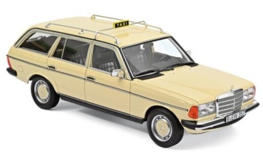 Diecast model cars Mercedes 200 1/18 Norev T (S123) beige Taxi (D) 1982 Mercedes 200 1/18 Norev T (S123) beige Taxi (D) 1982 diecast model cars