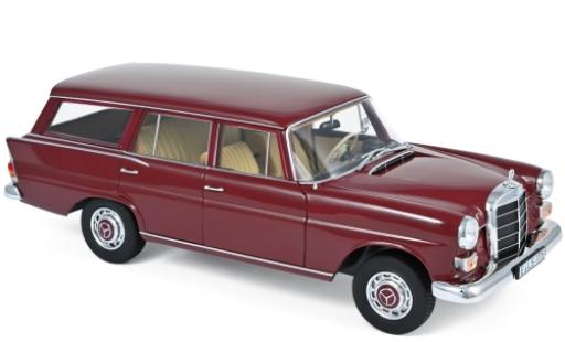 Diecast model cars Mercedes 200 1/18 Norev Universal red 1966 Mercedes 200 1/18 Norev Universal red 1966 diecast model cars
