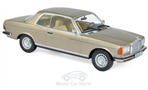 Diecast model cars Mercedes 280 1/18 Norev CE (C123) metallic beige 1980 Mercedes 280 1/18 Norev CE (C123) metallic beige 1980 diecast model cars