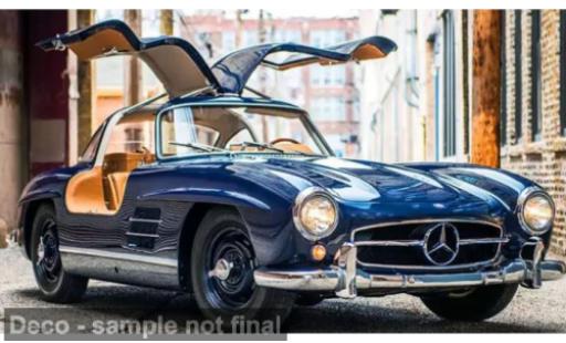 Diecast model cars Mercedes 300 1/18 Norev SL blau 1954 1:18 Mercedes 300 1/18 Norev SL blau 1954 1:18 diecast model cars
