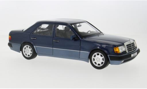 Mercedes 500 1/18 Norev E (W124) blau 1990 1:18 diecast model cars