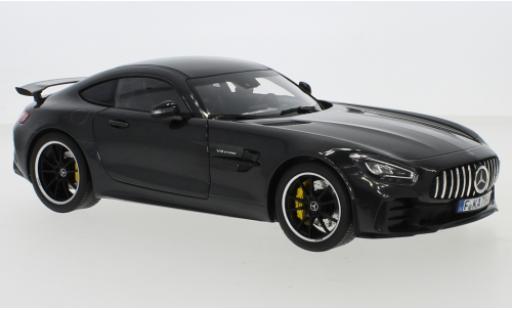 Mercedes AMG GT 1/18 Norev R (C190) metallic grey 2019 diecast model cars