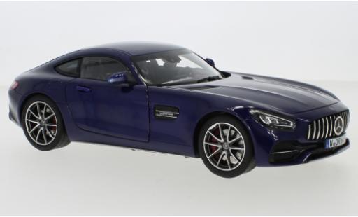 Diecast model cars Mercedes AMG GT 1/18 Norev S (C190) metallic blue 2019 Mercedes AMG GT 1/18 Norev S (C190) metallic blue 2019 diecast model cars
