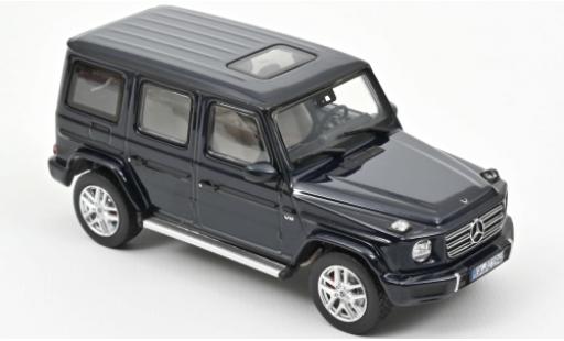 Mercedes Classe G 1/43 Norev metallic blue 2018 diecast model cars