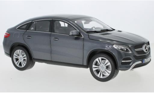 Mercedes Classe GLE 1/18 Norev GLE Coupe (C292) metallic grey 2015 diecast model cars