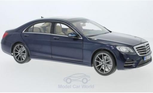 Diecast model cars Mercedes CLA 1/18 Norev S-Class AMG-Line metallic blue 2018 Mercedes CLA 1/18 Norev S-Class AMG-Line metallic blue 2018 diecast model cars