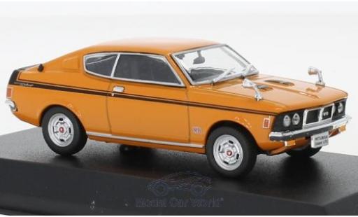 Diecast model cars Mitsubishi Galant 1/43 Norev GTO orange RHD 1970 Mitsubishi Galant 1/43 Norev GTO orange RHD 1970 diecast model cars