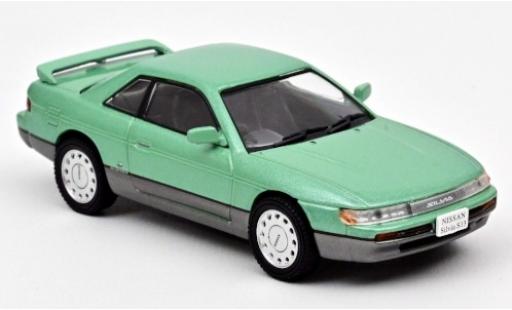 Diecast model cars Nissan Silvia 1/43 Norev (S13) metallic green RHD 1988 Nissan Silvia 1/43 Norev (S13) metallic green RHD 1988 diecast model cars